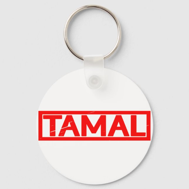 Tamal Stamp Keychain (Front)