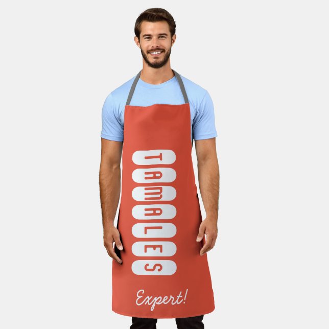 Tamales expert apron (Worn)