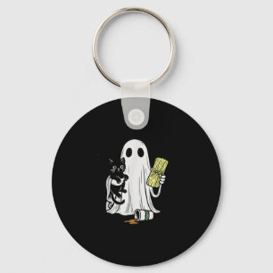 Tamales-over-pumpkin-sce Said What I Said Ghost Bl Keychain