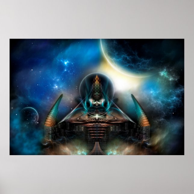 Tamalin 5 Science Fiction Artwork Wall Poster (Front)