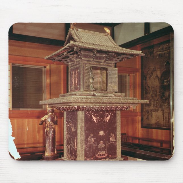 Tamamushi shrine from the Horyu Ji Temple Mouse Pad (Front)
