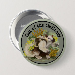 Tamandua Anteater 3 Inch Round Button