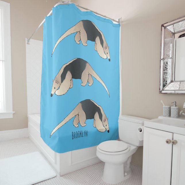 Tamandua cartoon illustration  (In Situ)