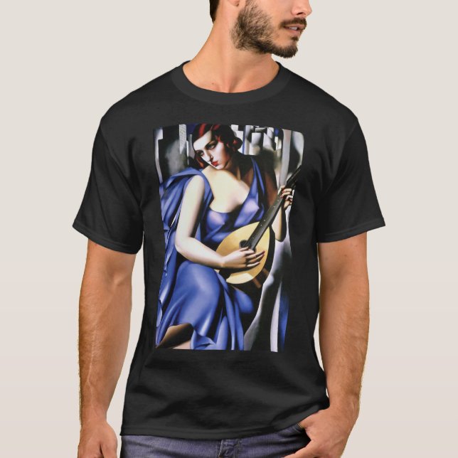 Tamara De Lempicka - Le T-Shirt Classique Musicien (Devant)