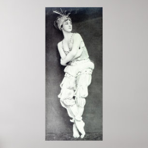 Tamara Karsavina in the role of Zobeide Poster