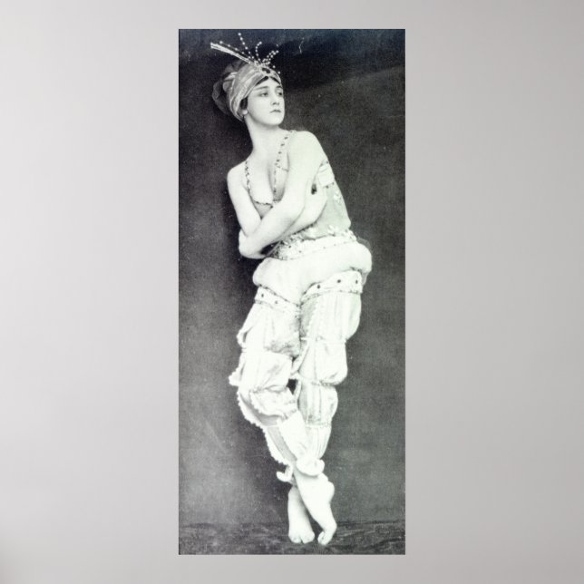 Tamara Karsavina in the role of Zobeide Poster (Front)