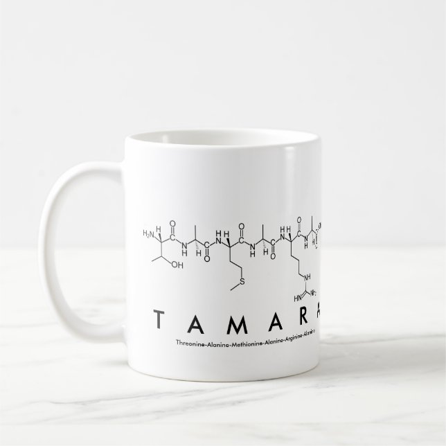 Tamara peptide nom mug (Gauche)