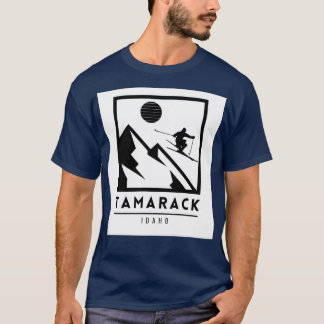 Tamarack Idaho États-Unis Ski TShirt 1
