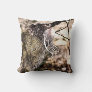 TAMARIN MONKEY THROW PILLOW
