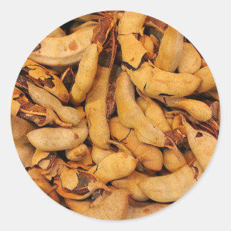 Tamarind Fruit Classic Round Sticker