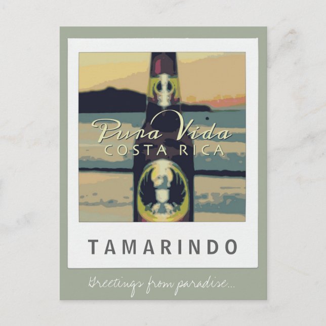 Tamarindo Beach Costa Rica Postcard (Front)