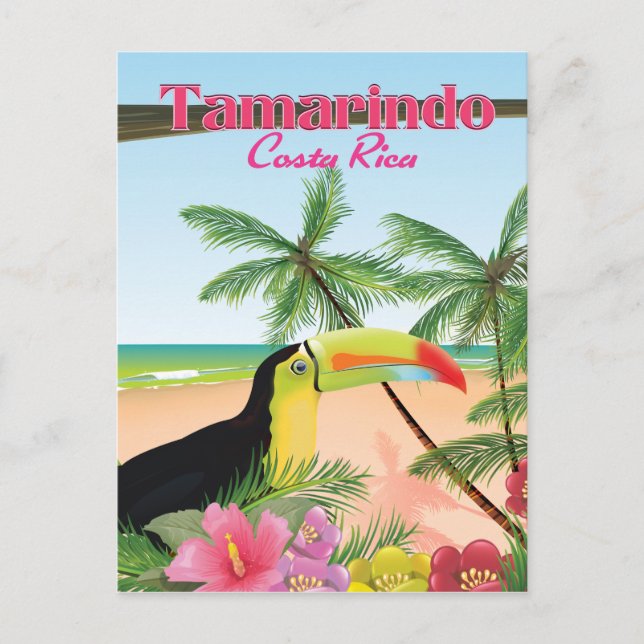 Tamarindo Costa Rica beach holiday poster (Front)