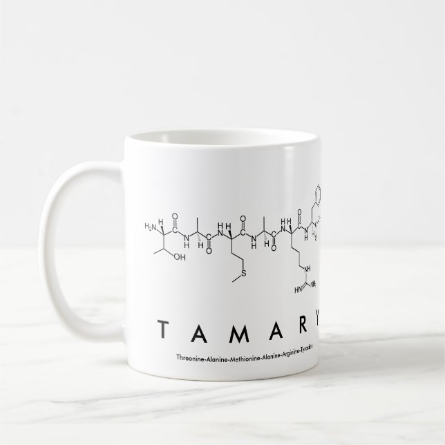 Tamary peptide nom mug (Gauche)