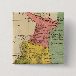 Tamaulipas, Mexico 2 Inch Square Button