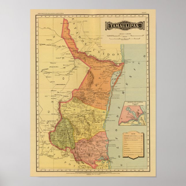 Tamaulipas Poster (Front)