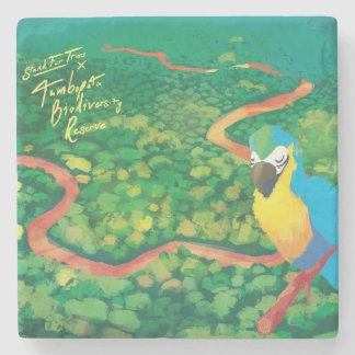 Tambopata Biodiversity Reserve Stone Coaster