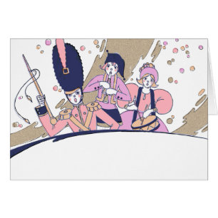 Tambour de neige Major et équipage