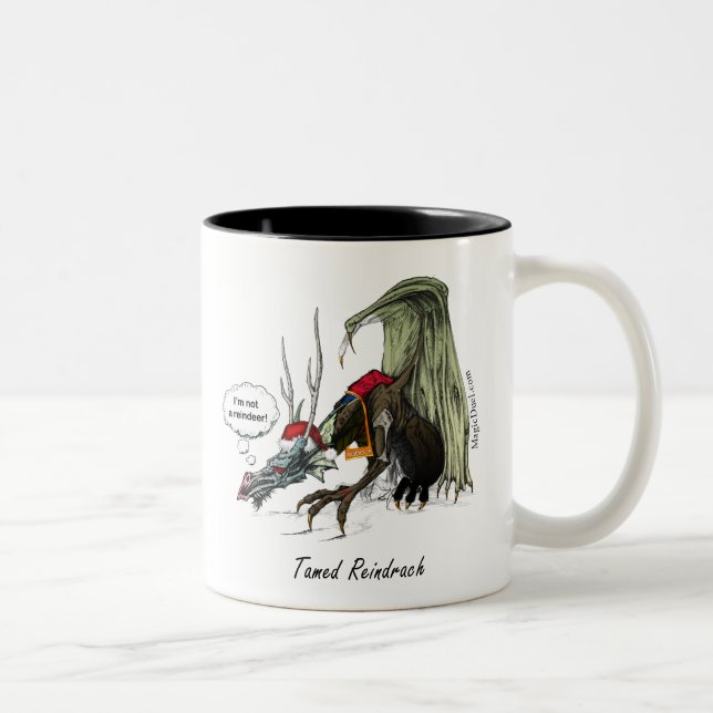 Tamed Reindrach - Special Edition Two-Tone Coffee Mug (Right)
