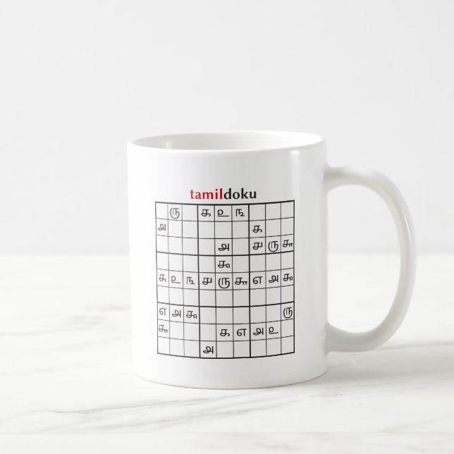 tamildoku coffee mug (Right)