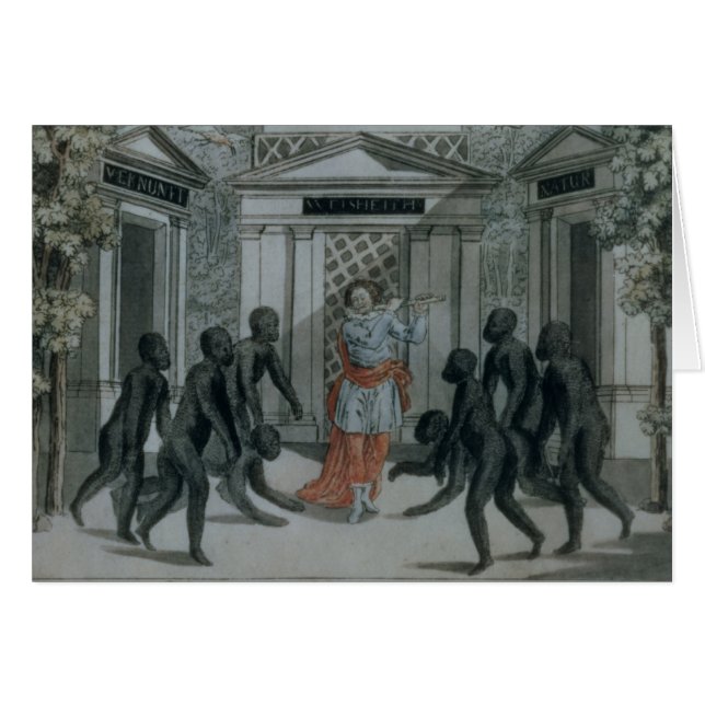 Tamino plays the magic flute (Front Horizontal)