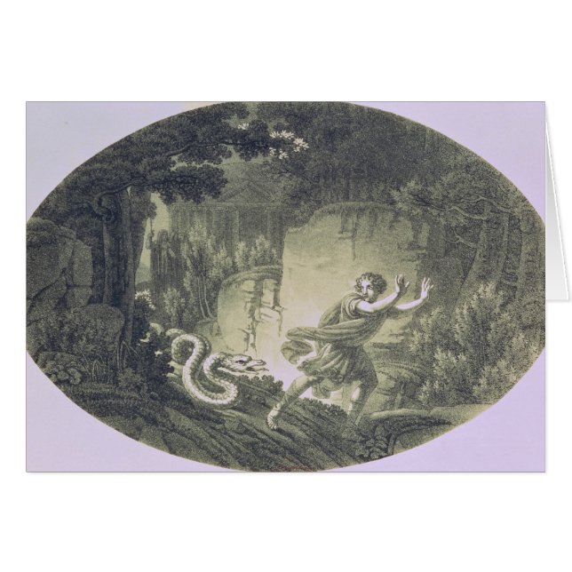 Tamino pursued by a giant serpent (Front Horizontal)