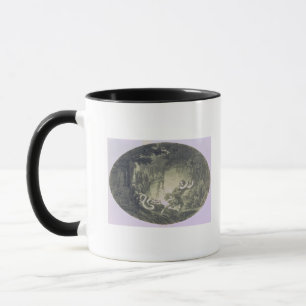 Tamino pursued by a giant serpent mug