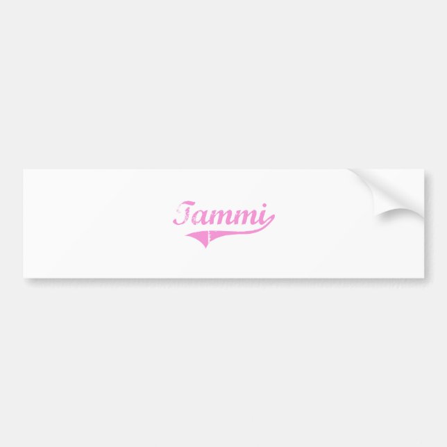 Tammi Classic Style Name Bumper Sticker (Front)