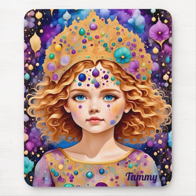 TAMMY ~ Decorated Pretty Girl ~ Mouse Pad (Front)