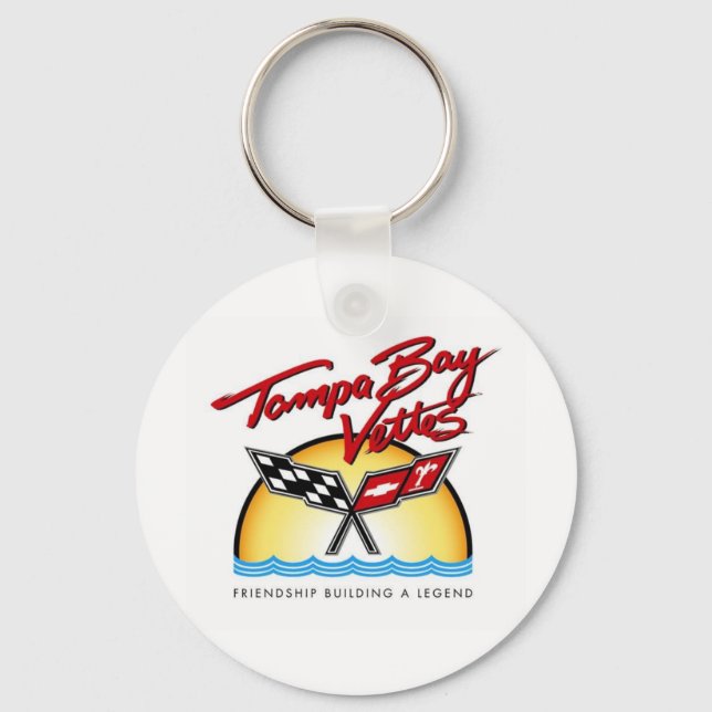 Tampa Bay Corvette Keychain (Front)