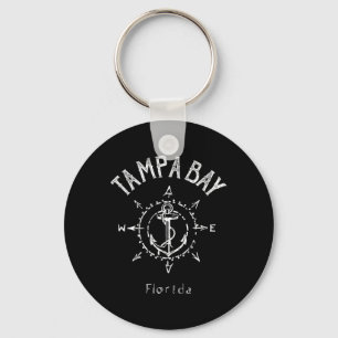 Tampa Bay Florida Sailing Keychain