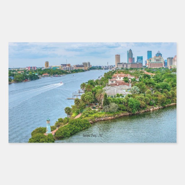 Tampa Bay, Florida  Sticker (Front)