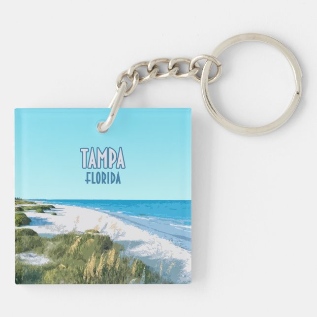 Tampa Beach Floride Vintage (Dos)