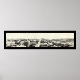 Tampa FL Panoramic Photo 1916 Poster
