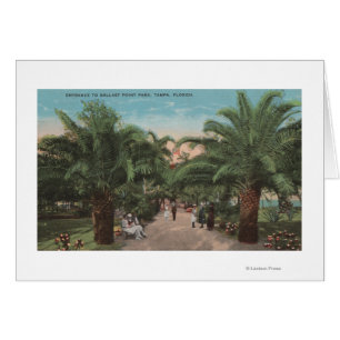 Tampa, FL - Vue de l'entrée du parc Ballast Point