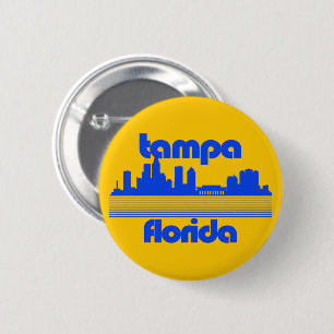 Tampa Florida 2 Inch Round Button