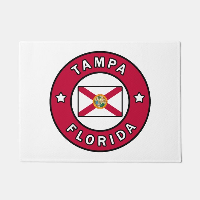 Tampa Florida Doormat (Front)