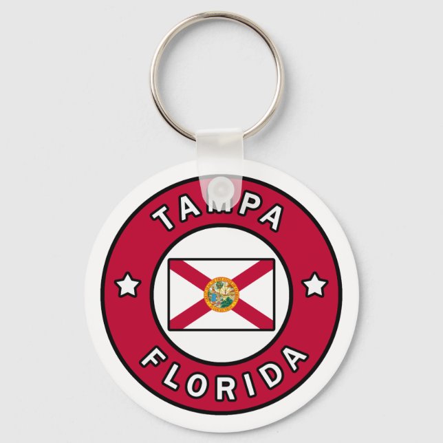 Tampa Florida Keychain (Front)