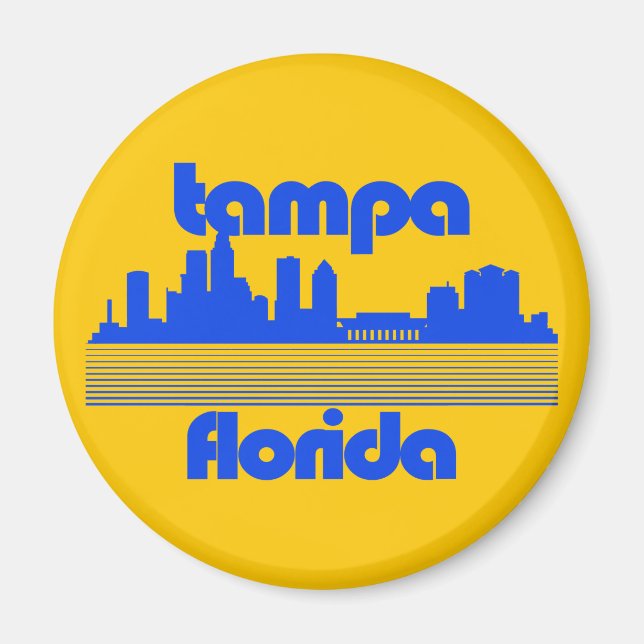 Tampa Florida Magnet (Front)