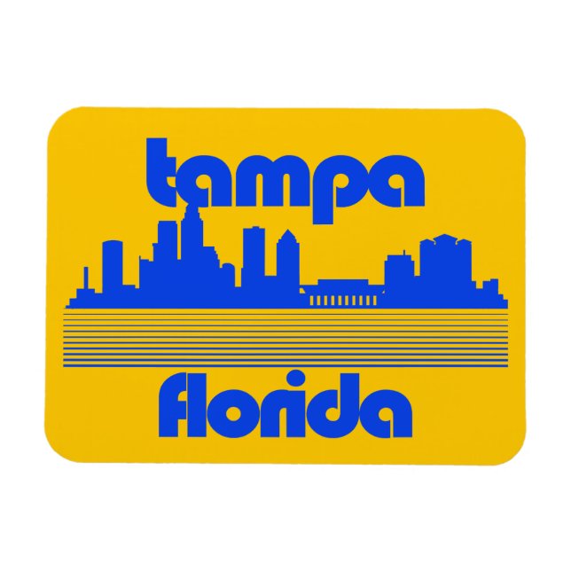 Tampa Florida Magnet (Horizontal)