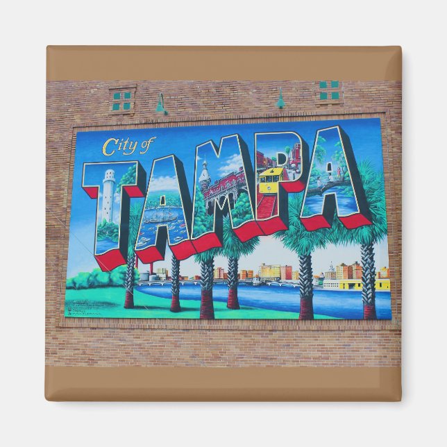 Tampa Florida Magnet (Front)