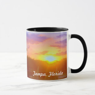 Tampa Florida Sunset mug