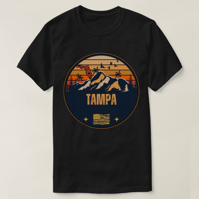 Tampa, Florida  T-Shirt (Design Front)