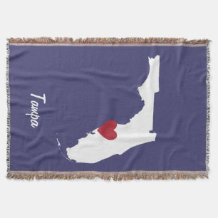 Tampa Florida Throw Blanket