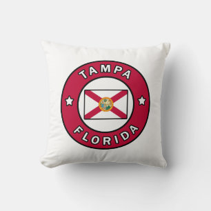 Tampa Florida Throw Pillow