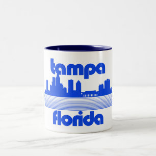 Tampa Florida Two-Tone Coffee Mug