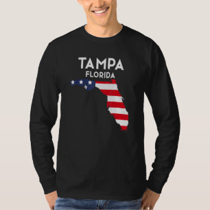 Tampa Florida USA State America Travel Floridian T-Shirt