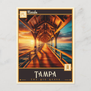 Tampa, Florida Vintage Postcard