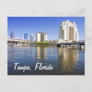 Tampa from Harbour Island Postcard