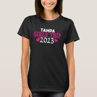 Tampa Girls Trip 2023 Women's Bachelorette Party T-Shirt