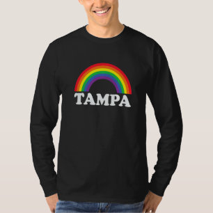 Tampa Rainbow LGBTQ Gay Pride Lesbians Queer T-Shirt